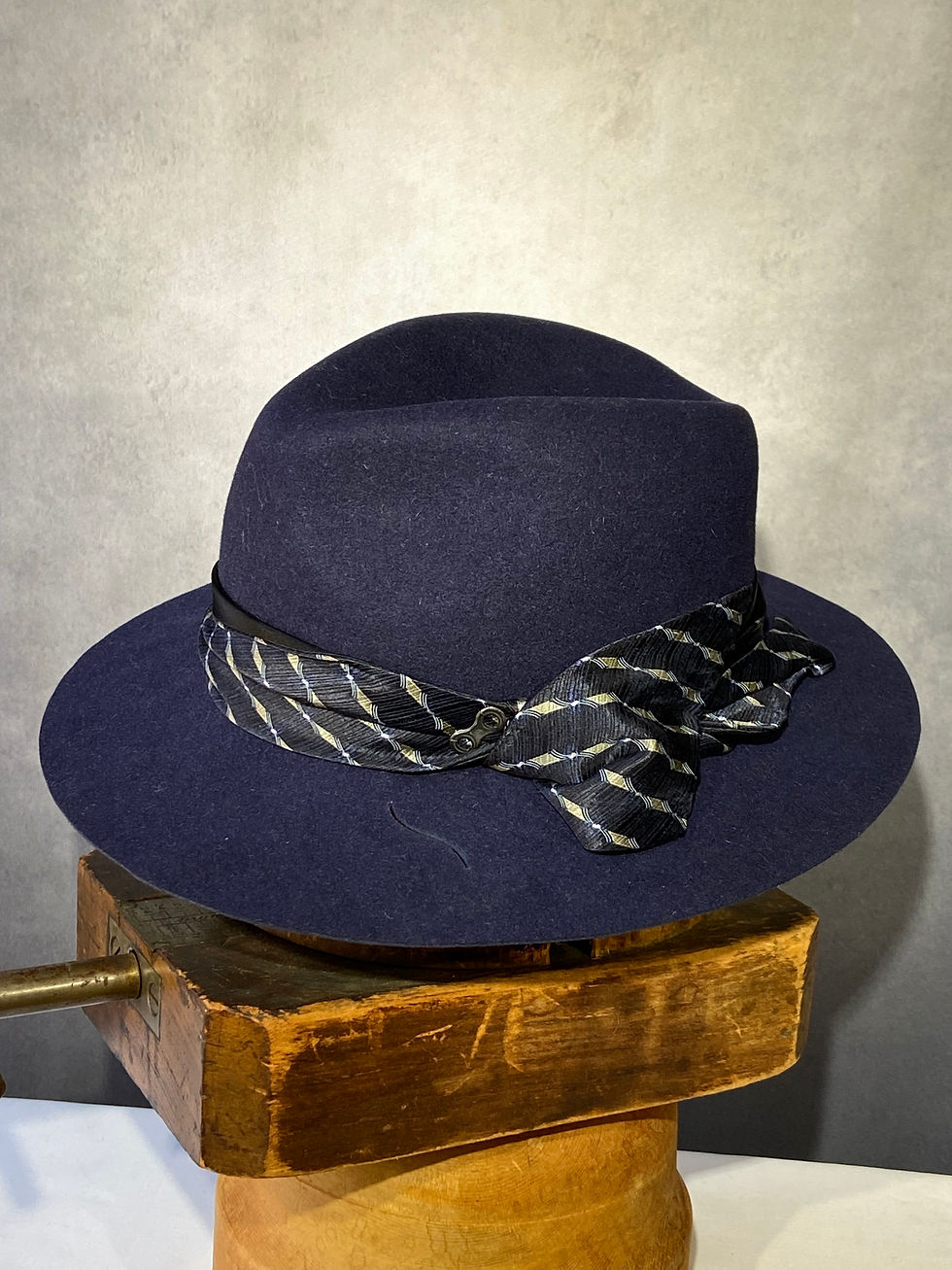 Navy Spencer with Tie