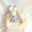 Thumbnail: Handmade Crochet Bunny & Wooden Baby Rattle Gift Set