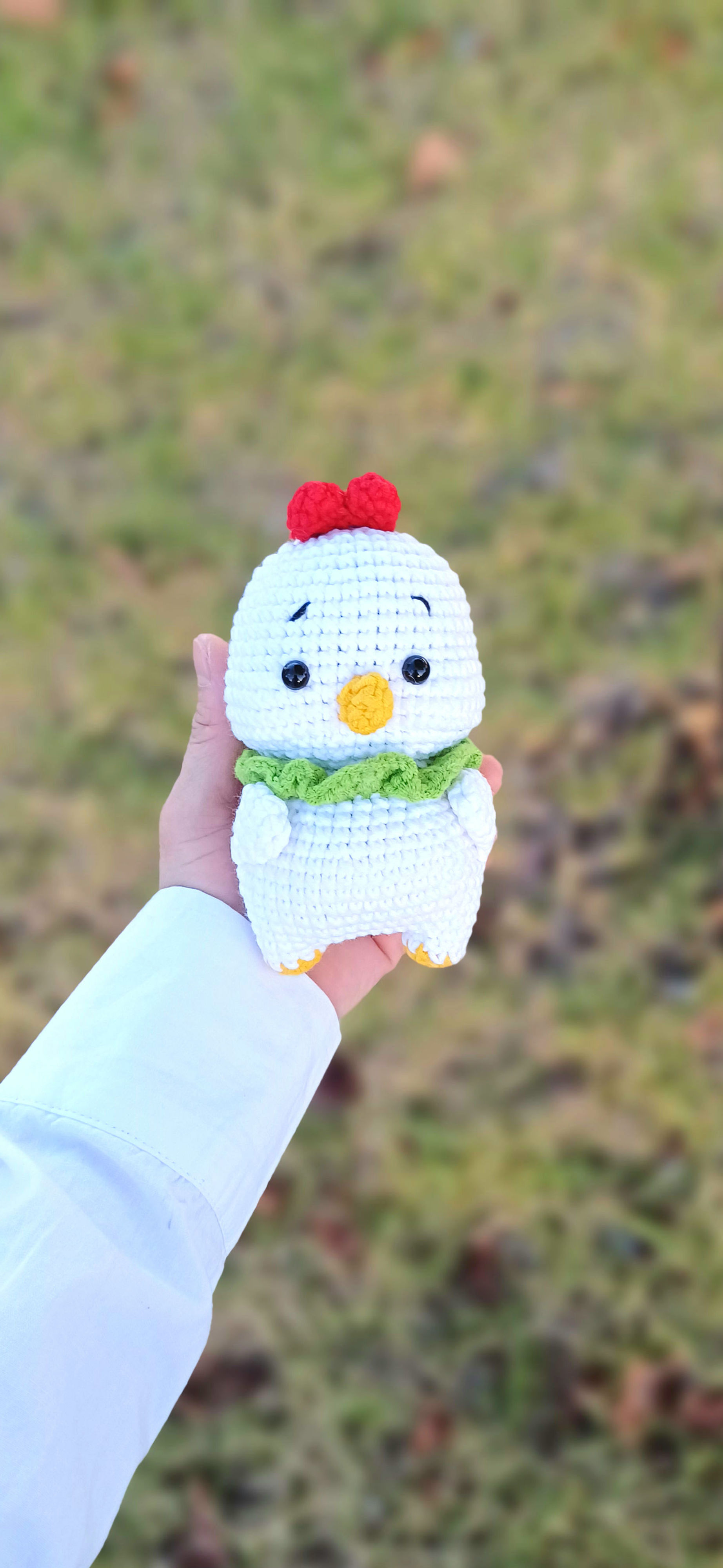 Chicken Plush- Bag Charm 