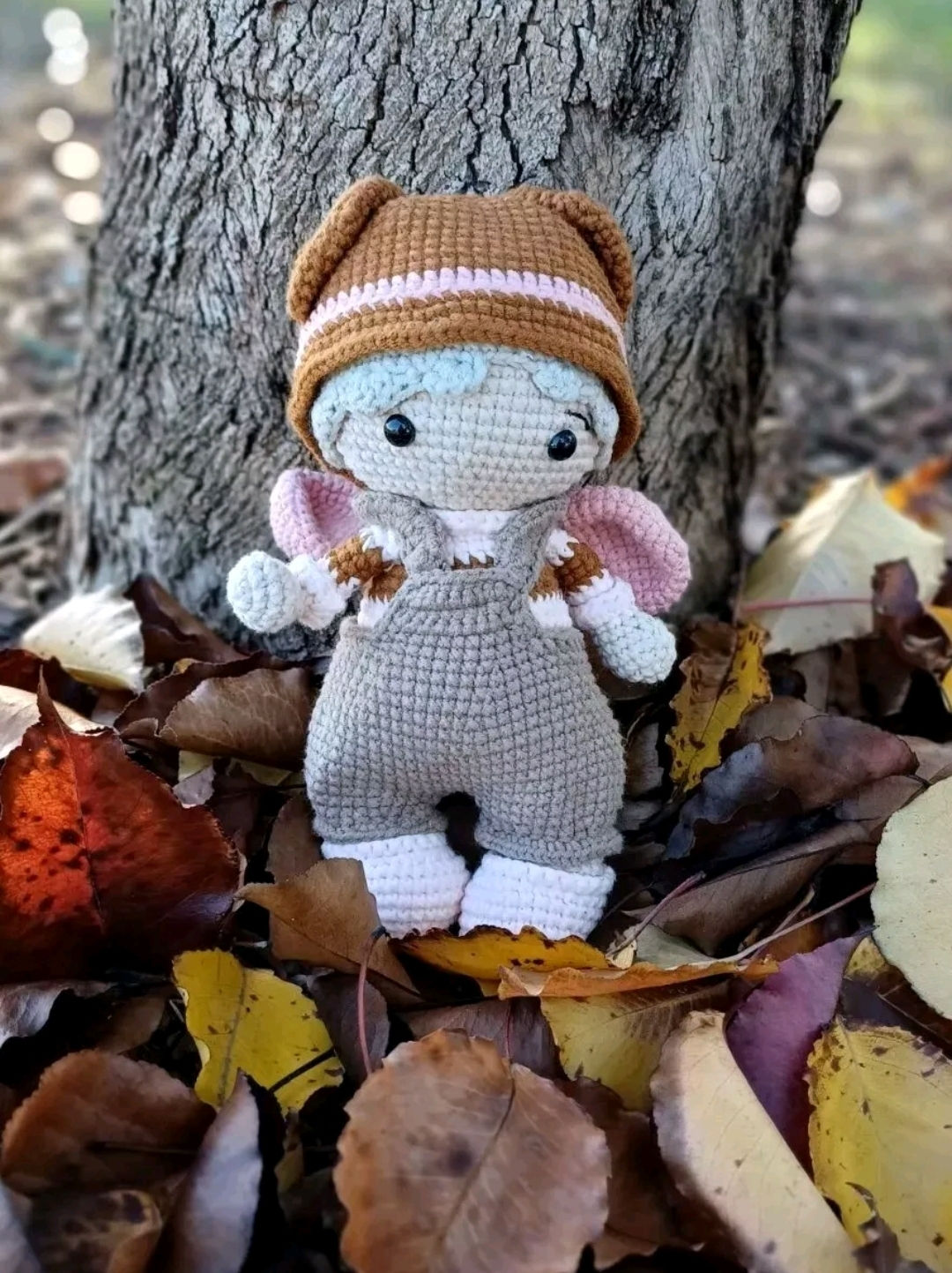 Enchanted Woodland Amigurumi Tipu The Animal Fairy Handknitted doll