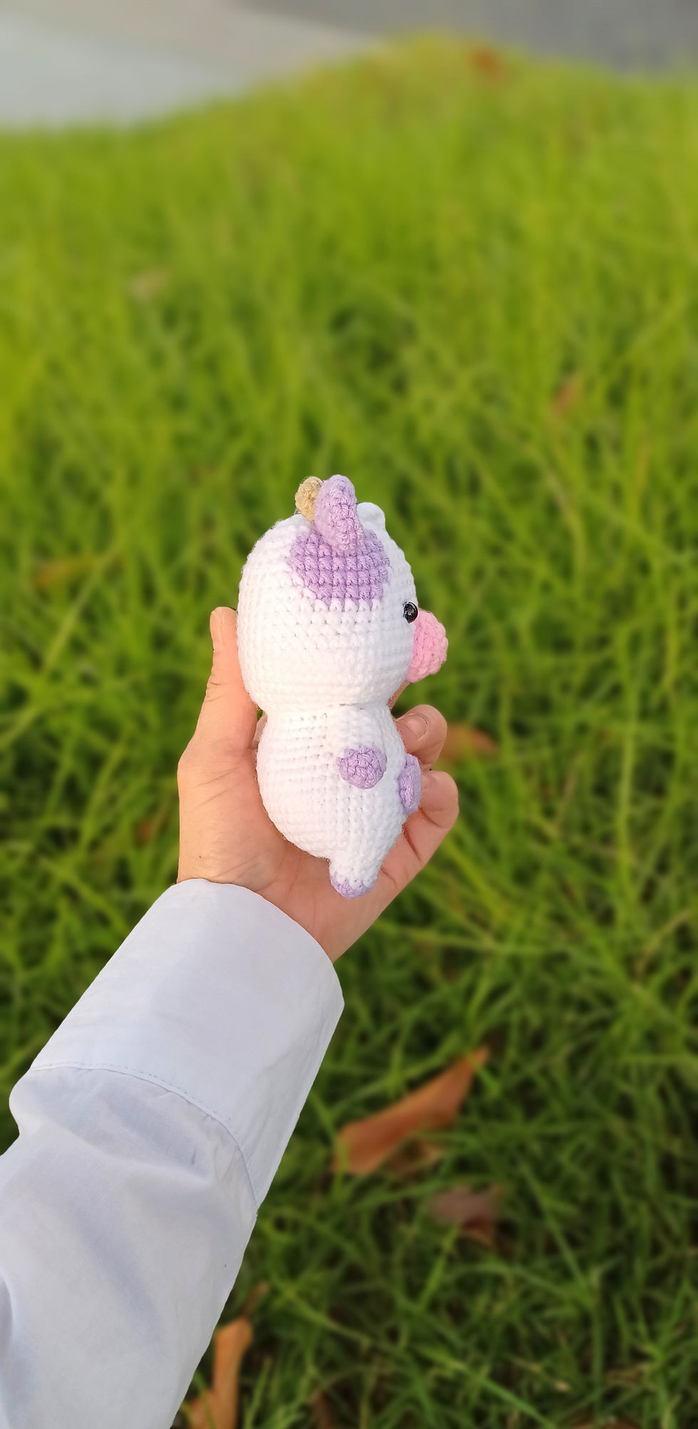 Thumbnail: Velvet Cow Plushie Keychain
