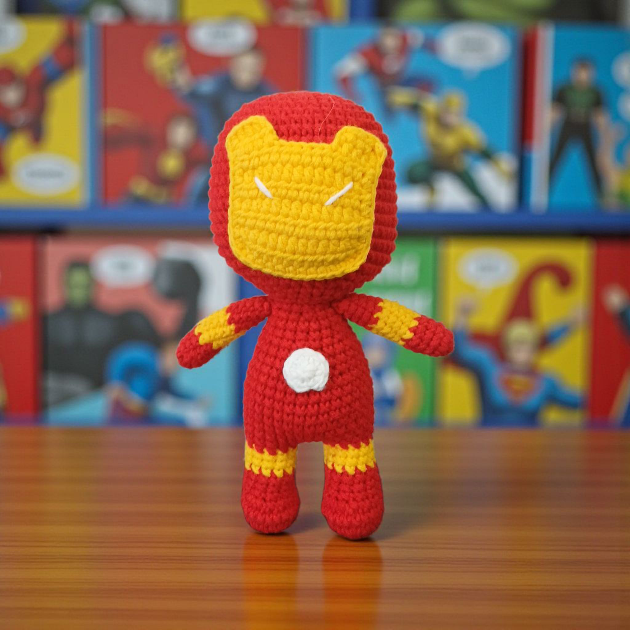 Iron Man Handmade Crochet Doll
