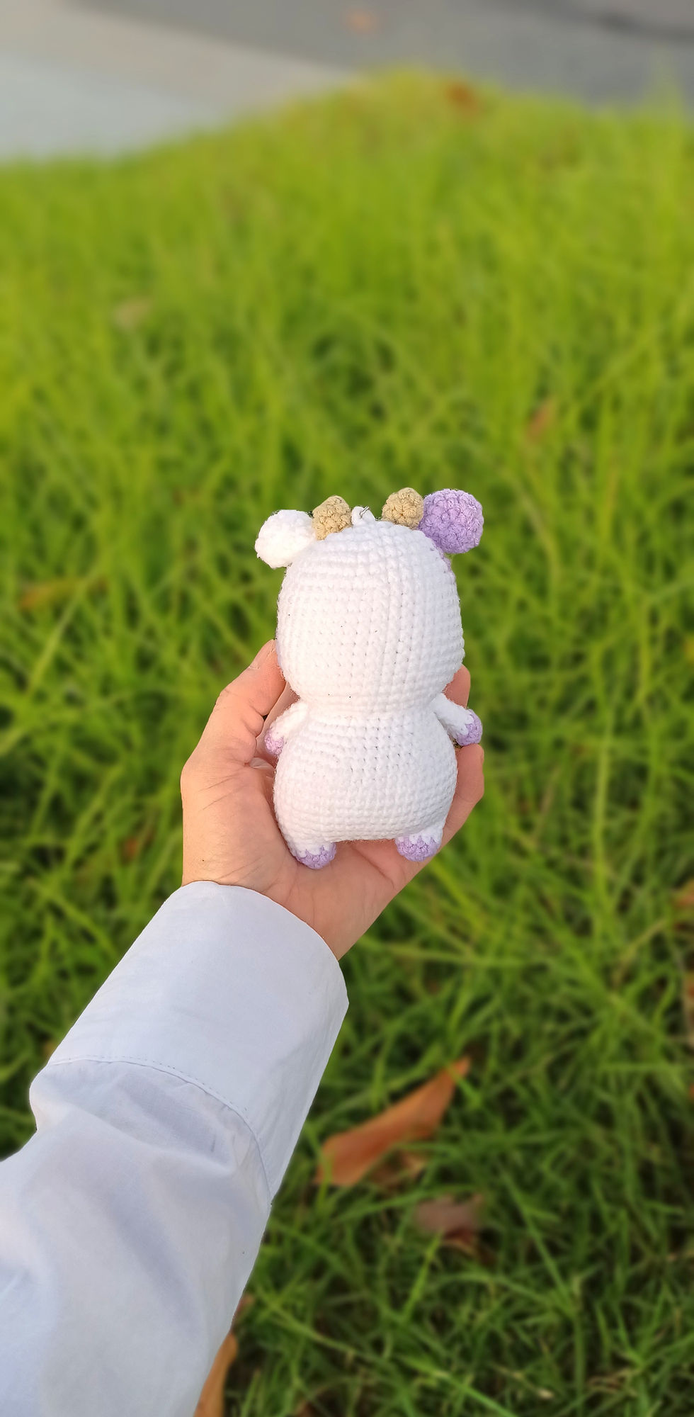 Thumbnail: Velvet Cow Plushie Keychain