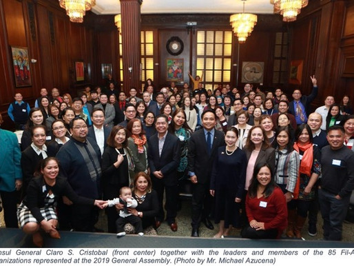 Filipino American General Assembly at the Consulate NY