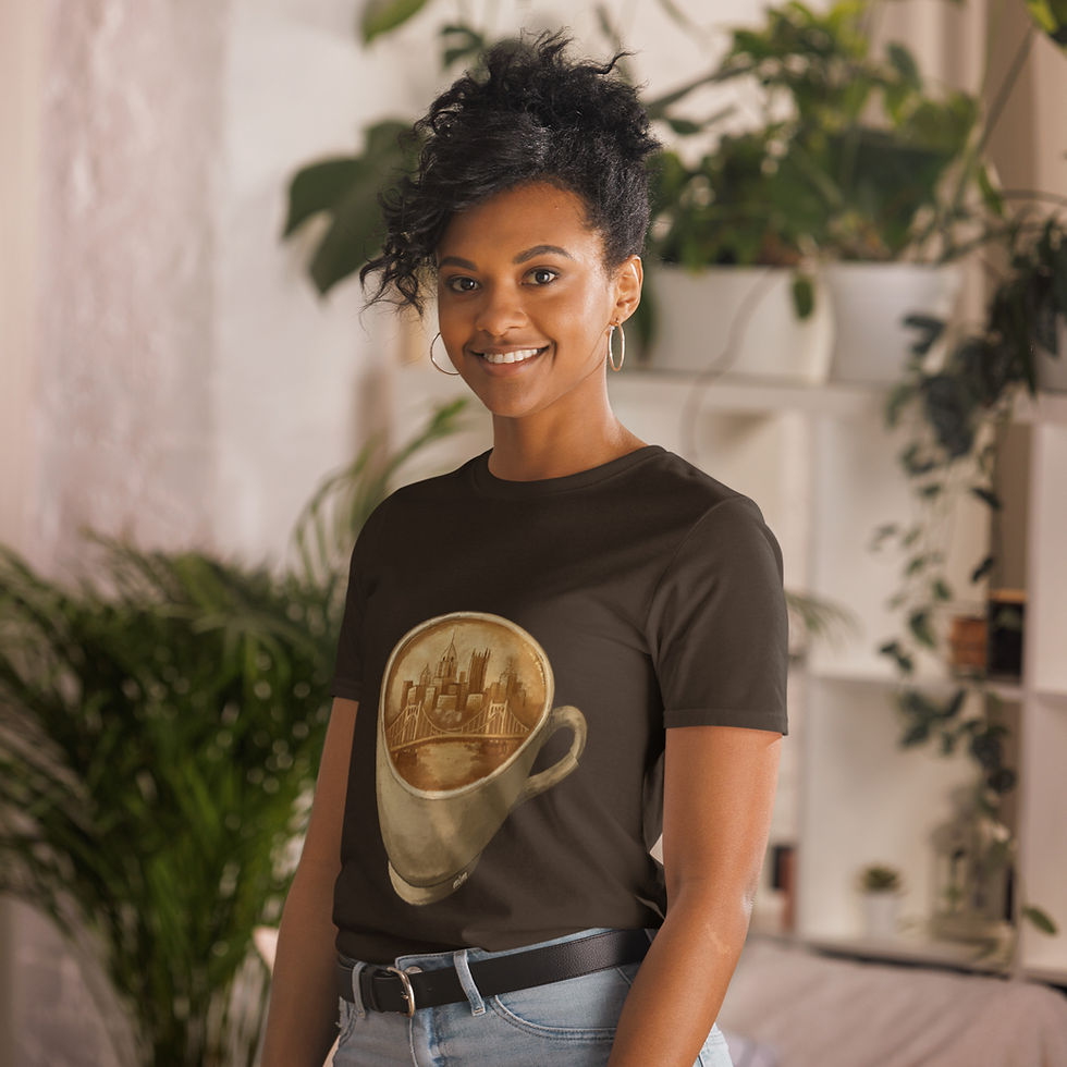 Thumbnail: Brewburgh | Brewburgh Collection T-Shirt | Gaze and Graphite