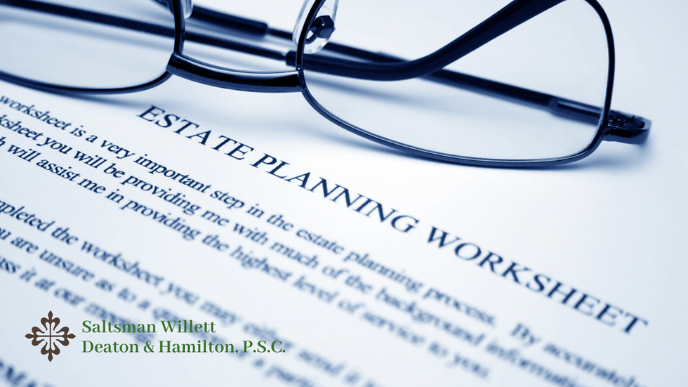 New Kentucky Estate Plan