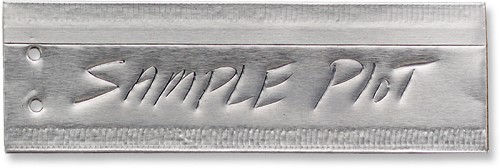 Write-On Aluminum Tags