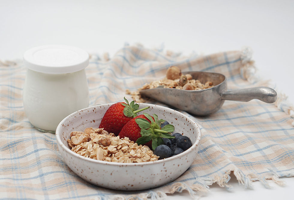 תופינים, מתכון גרנולה, טבעוני