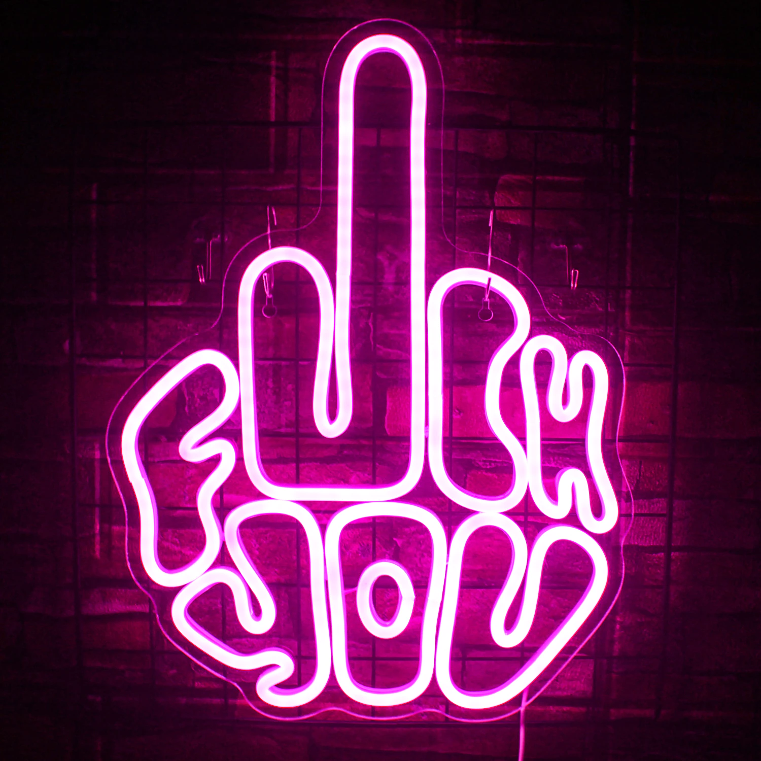 Thumbnail: Fuck You Hand Neon Sign