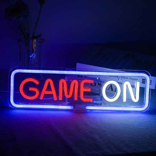 Game On Neon Sign NEON HUB NZ