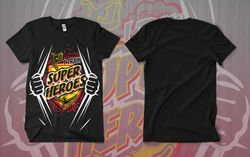 Gym Castic - I Train Super Heros Shirt