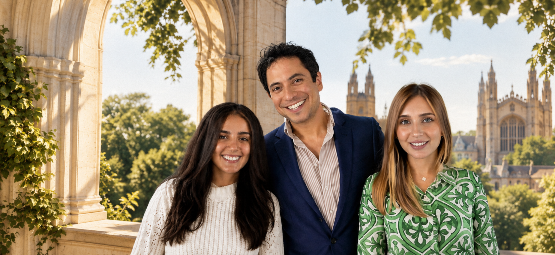 The Ivy Centre founders: Marah, Jorge, and Lara