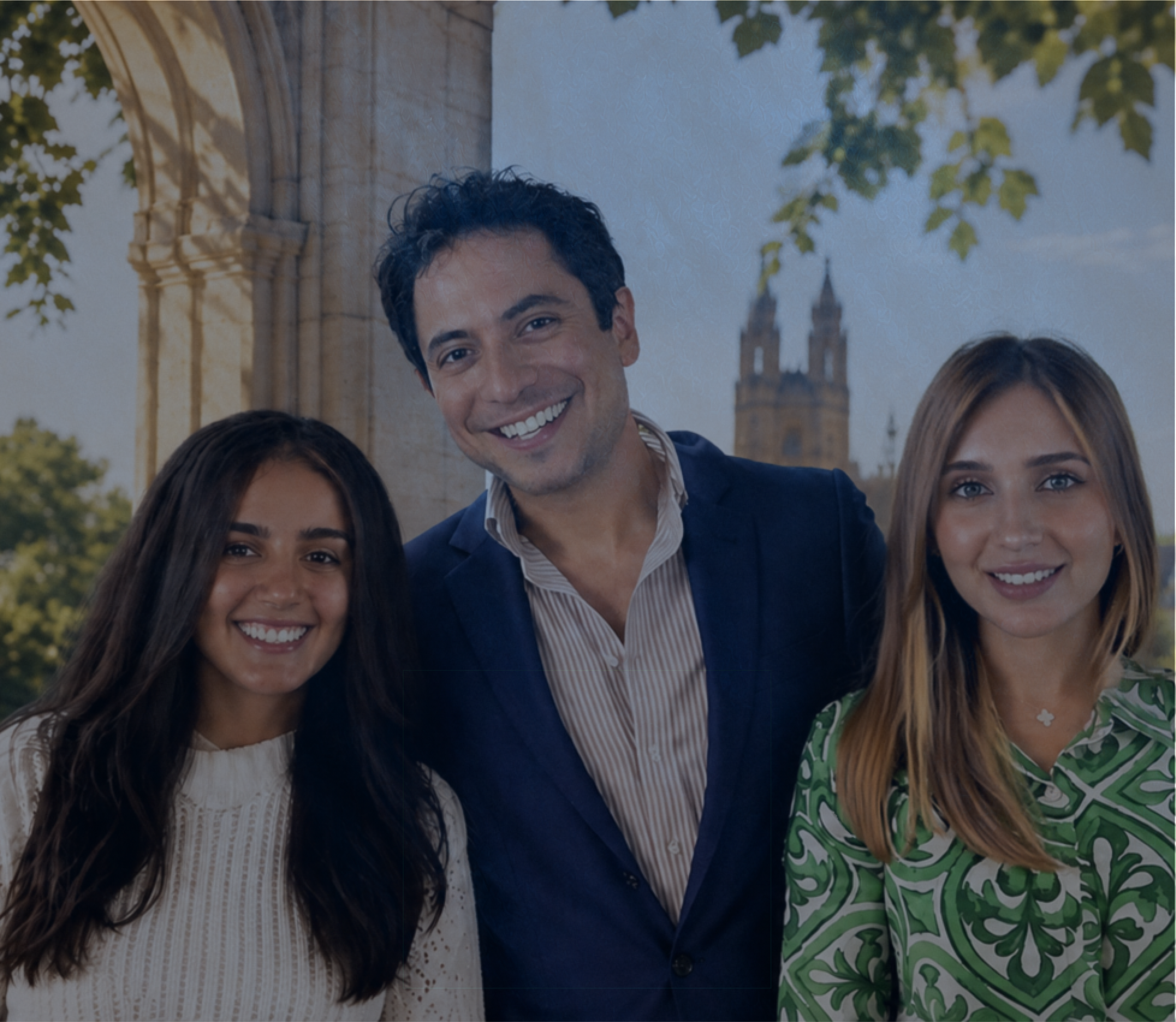 Lara, Marah, and Jorge
