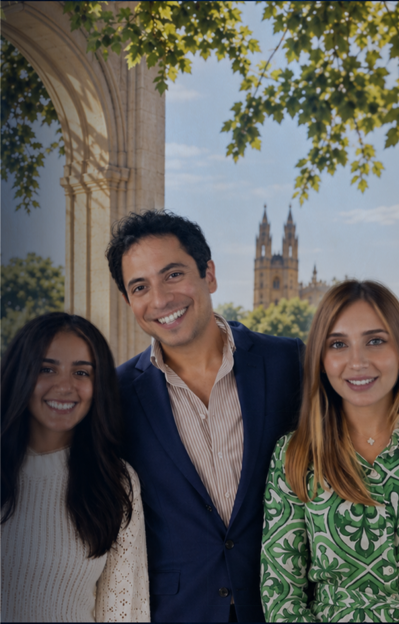 Lara, Marah, and Jorge, the founders of The Ivy Centre