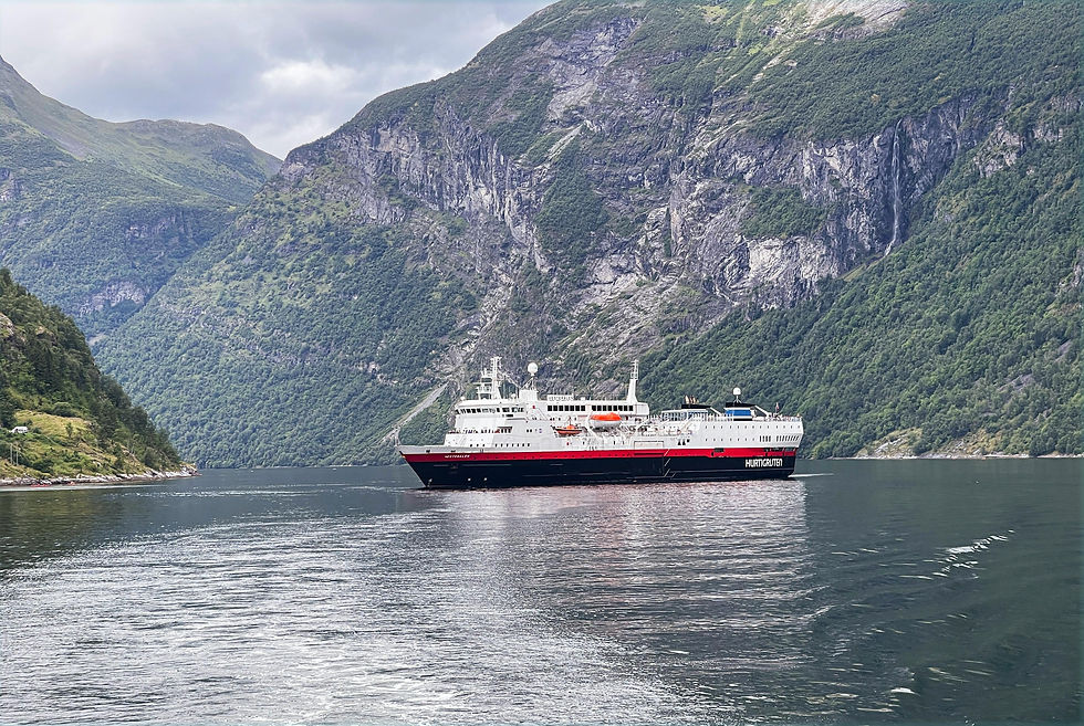 Hurtigruten Expedition ship