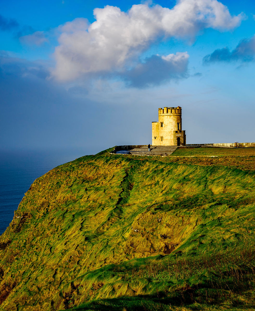 Near the Cliffs of Moher