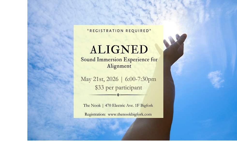 Aligned: Sound Immersion Experience for Alignment