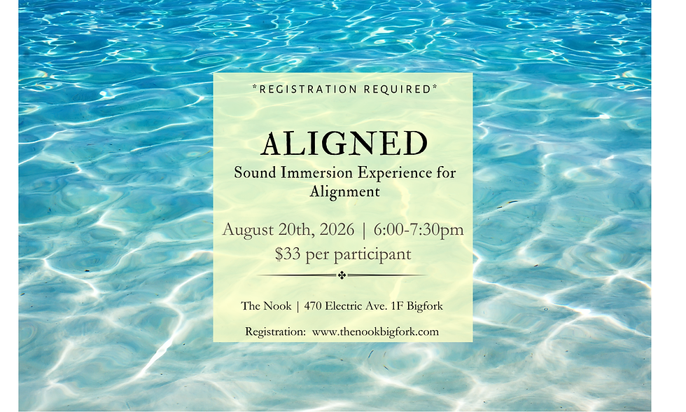 Aligned: Sound Immersion Experience for Alignment