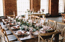 Décoration de table de mariage