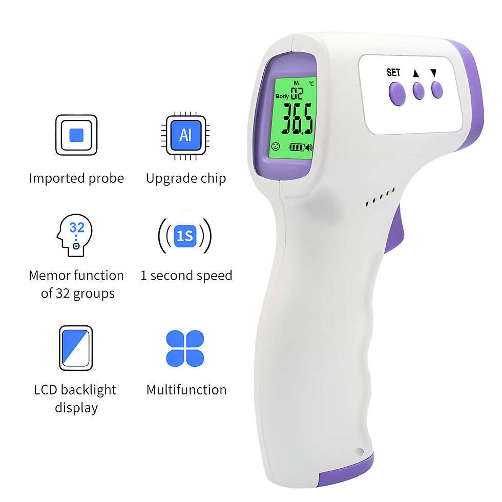 Miniatura: Non-Contact Temperature IR Thermometer Body Fast Measure Digital Fever Thermomet