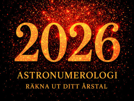 Räkna ut ditt årstal för 2026🌞✨!
