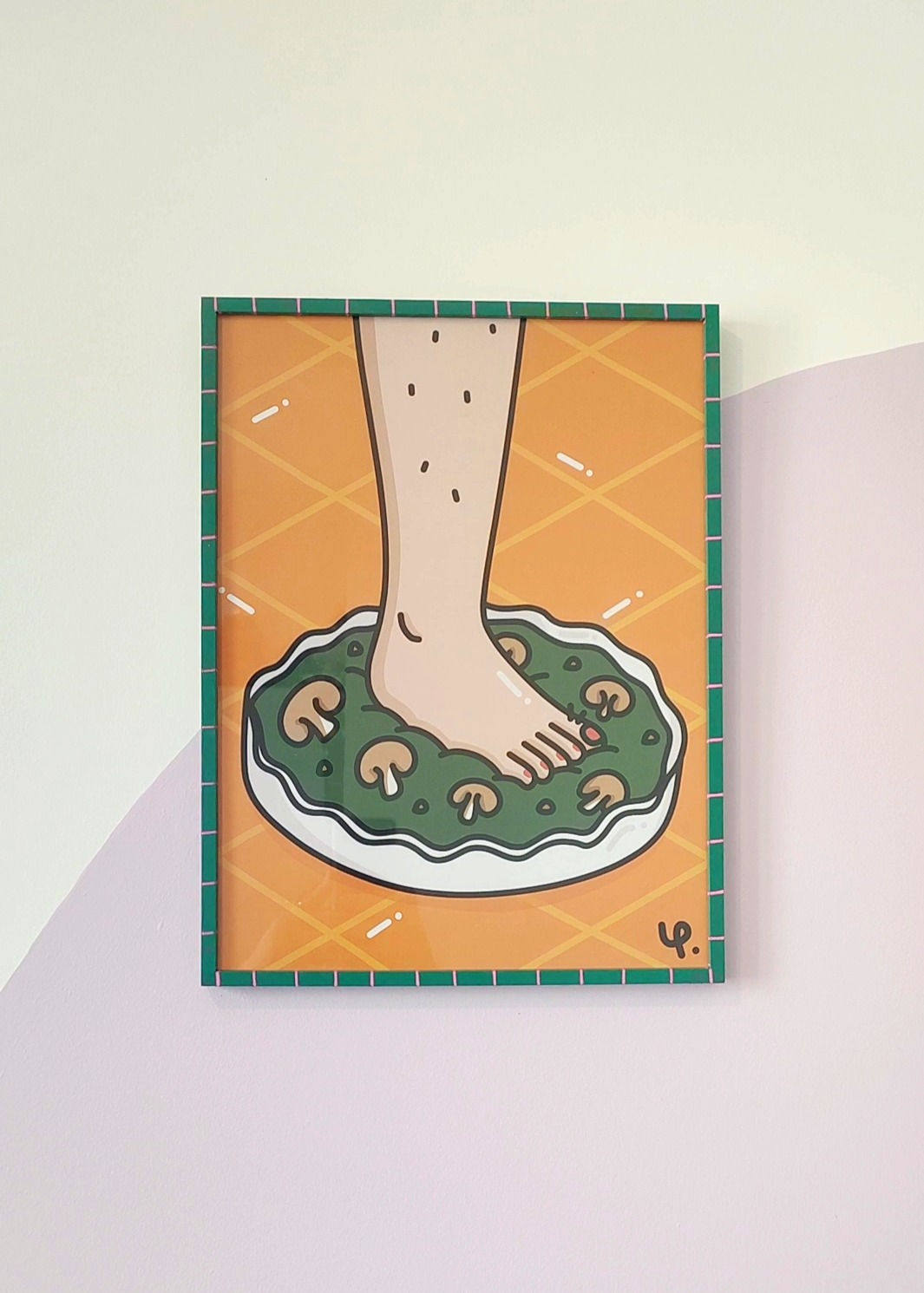 Mettre les pieds dans le plat