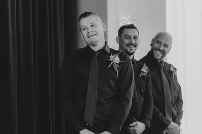 wedding ceremony at Royal Canadian Legion Long Branch