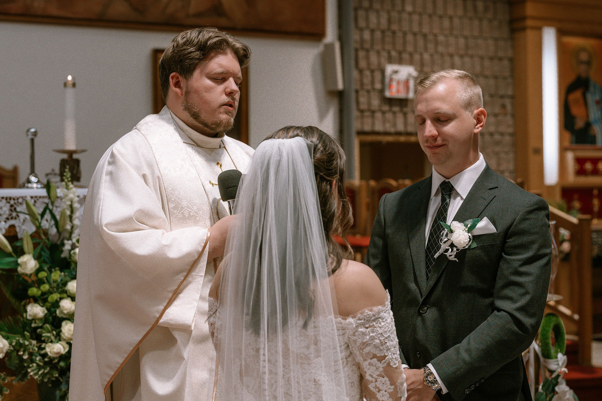 st maximillian kolbe wedding ceremony