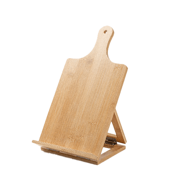 Thumbnail: Personalized Bamboo Cookbook Holder