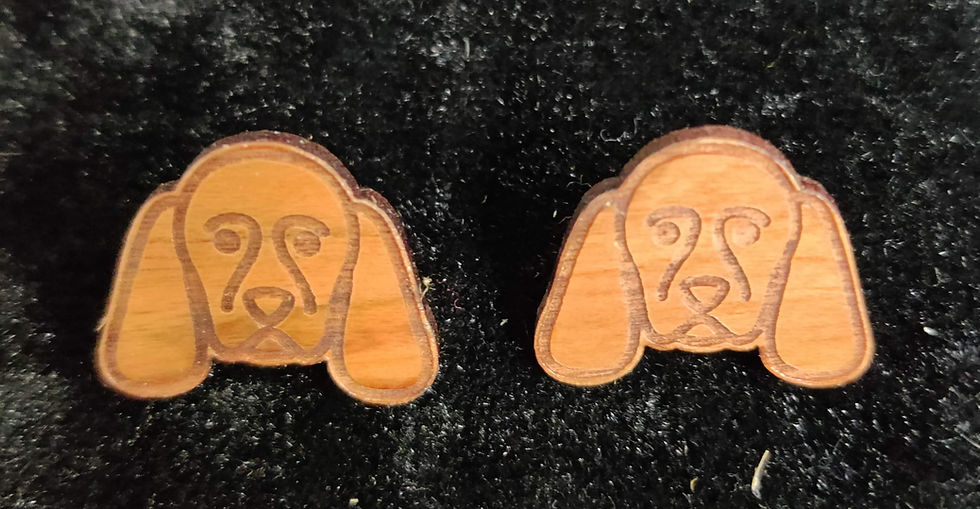 Thumbnail: Dog Breed Wooden Jewelry