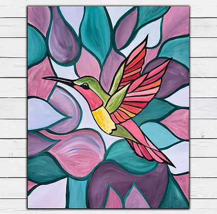 Stained Beauty (hummingbird) square.jpg