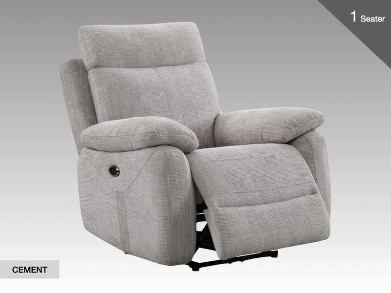 Covington armchair in cement