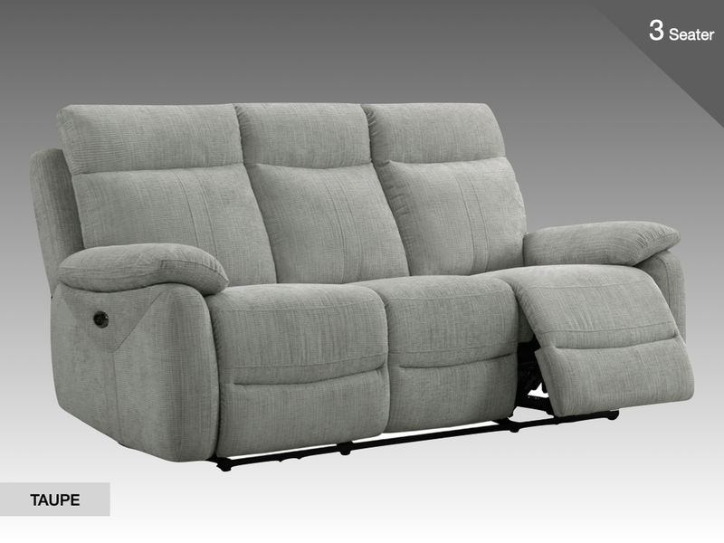 Covington 3 seater in Taupe