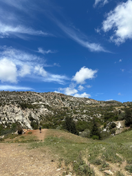Aussichtspunkt nach Wanderung in der Avakas Schlucht mit schönem Blick