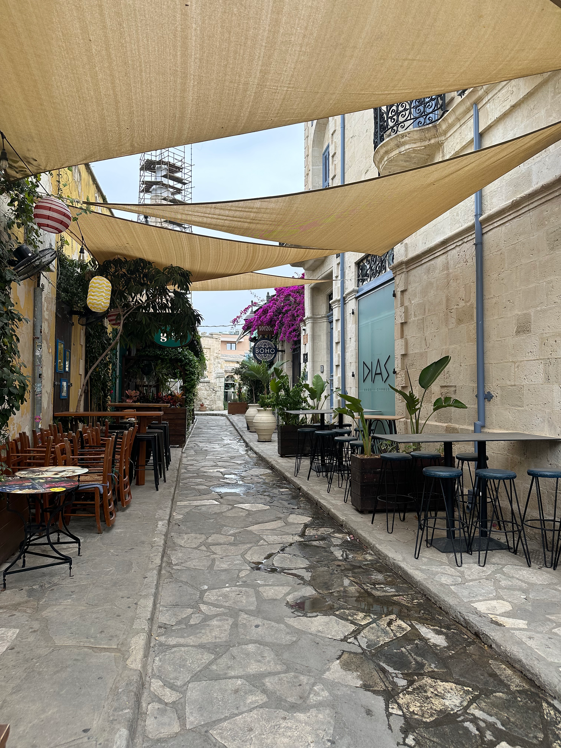 Cafe in Old Town Limassol