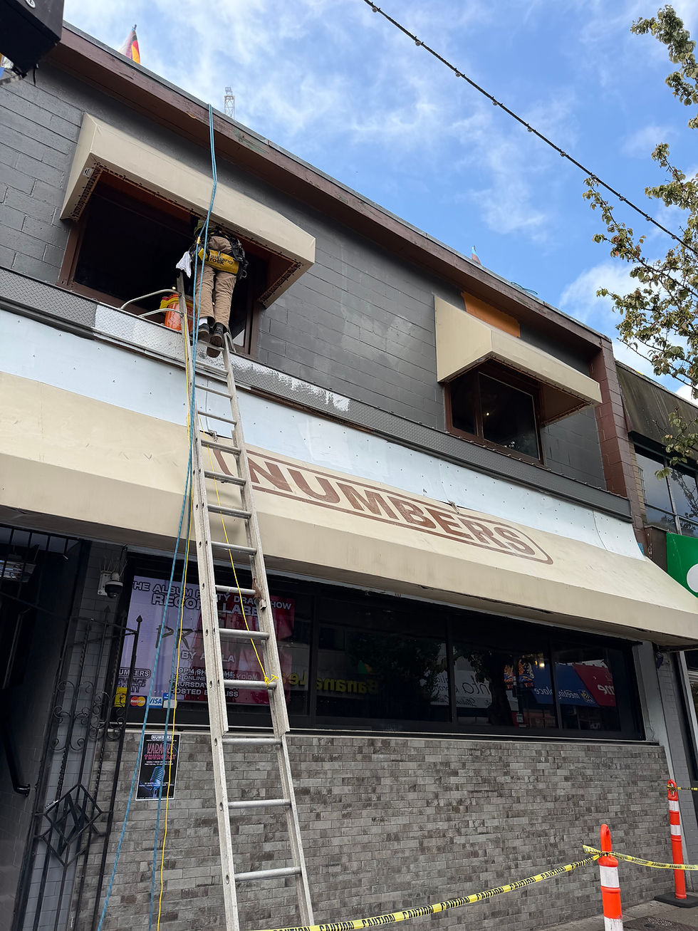 How to Paint a Commercial Building Facade
