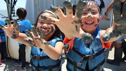 Muddy faces