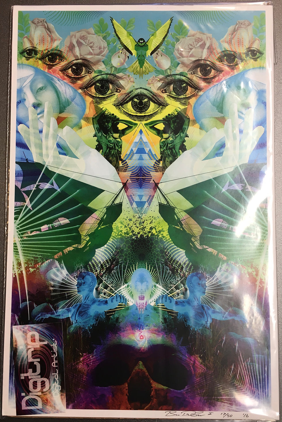 "Psyrate" 11x17 Print