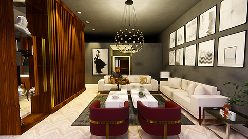 3D Renderings | Austin, TX | Interior Design | Living Room