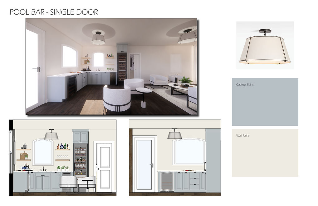 Austin, TX Interior Design 3D Modeling and Renderings