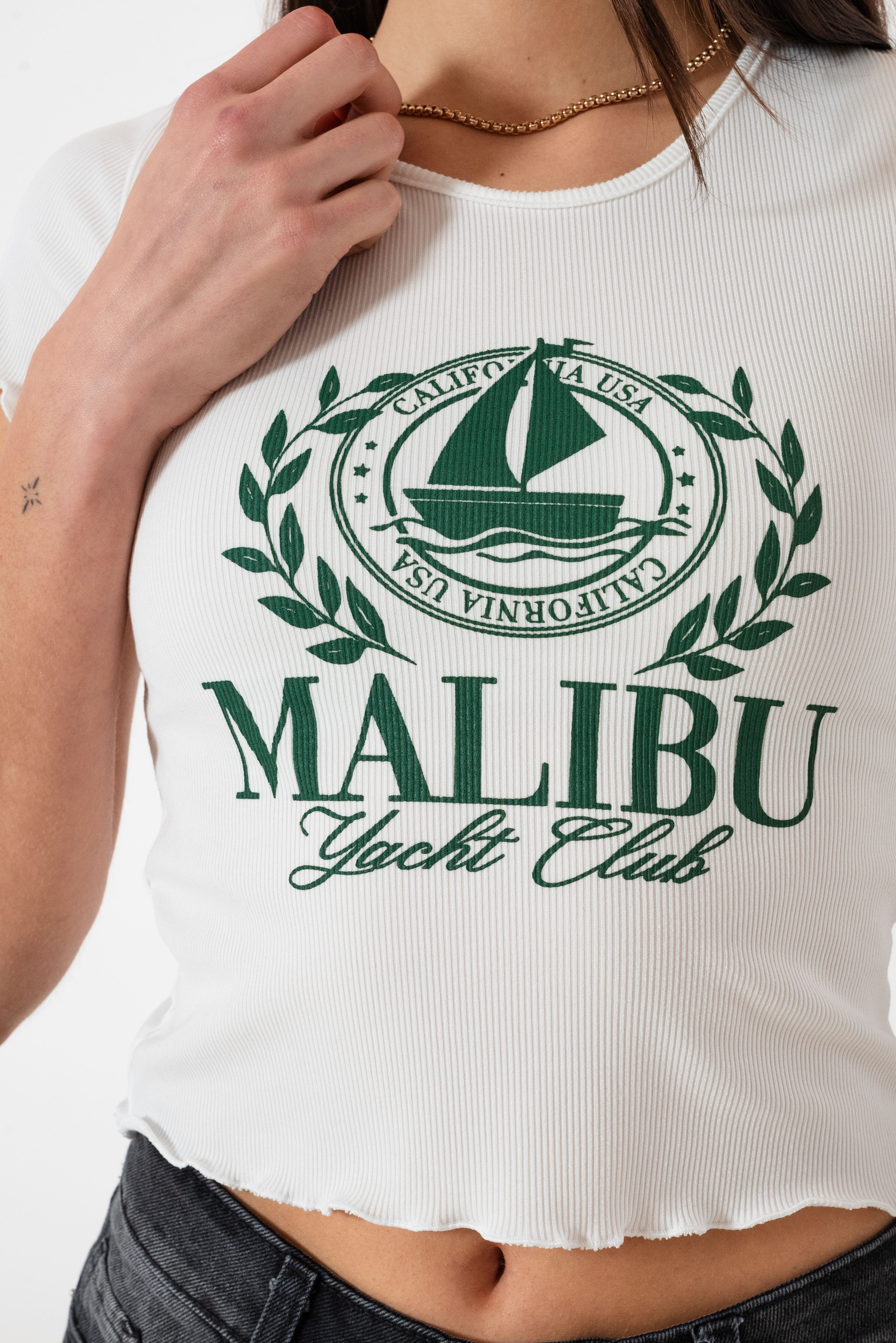 C309 BABY TEE MALIBU ROULETTE