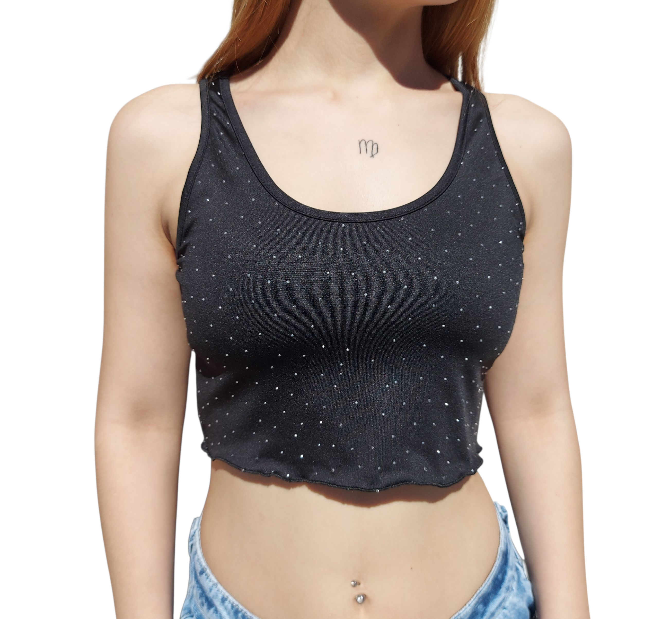 C281 TOP MUSC. MICROFIBRA c/BRILLO