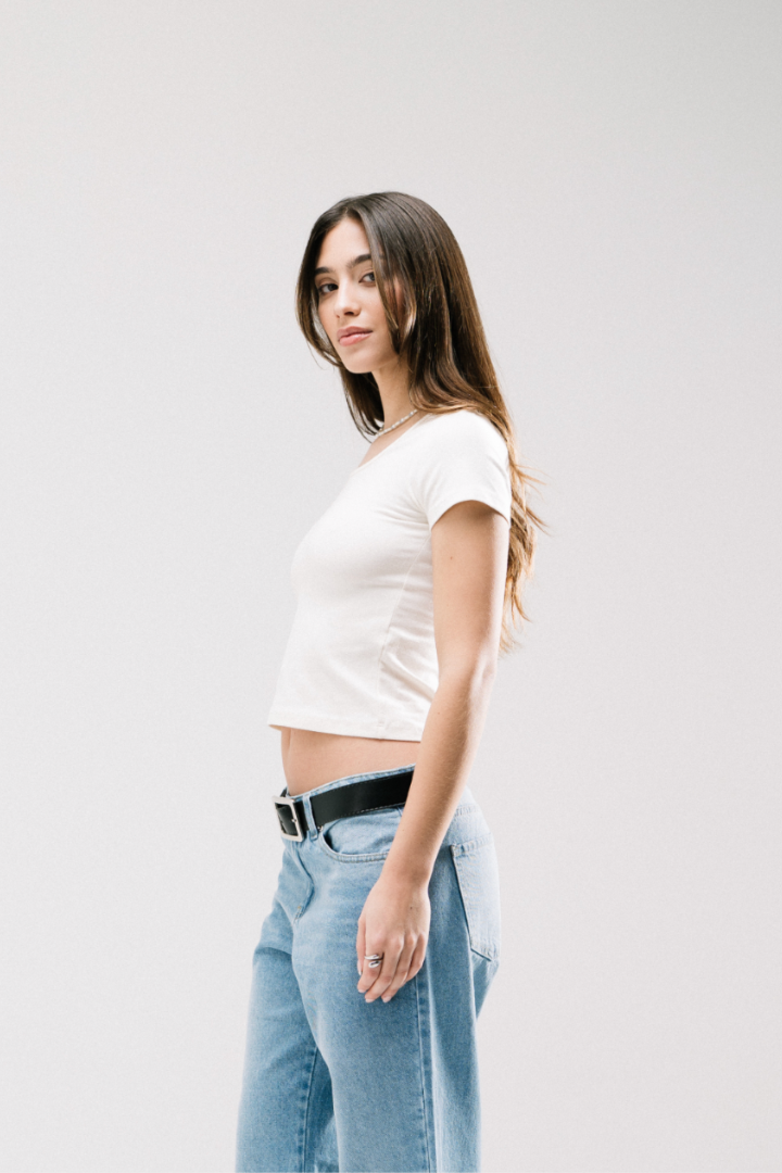 Miniatura: C141 TOP ALGODON CON LYCRA MONICA