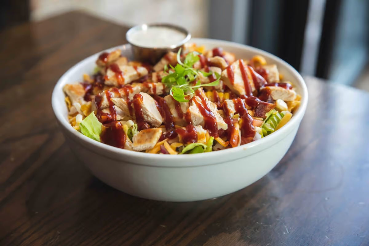 BBQ chicken salad
