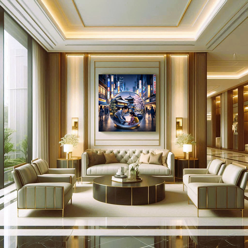 Thumbnail: Quiet Moment Metal Wall Art | Arven Studio