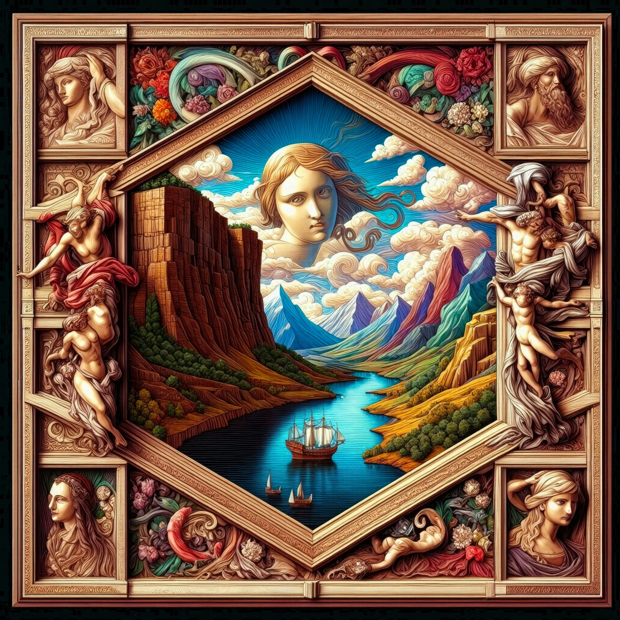 Art website - picture description is below the image.