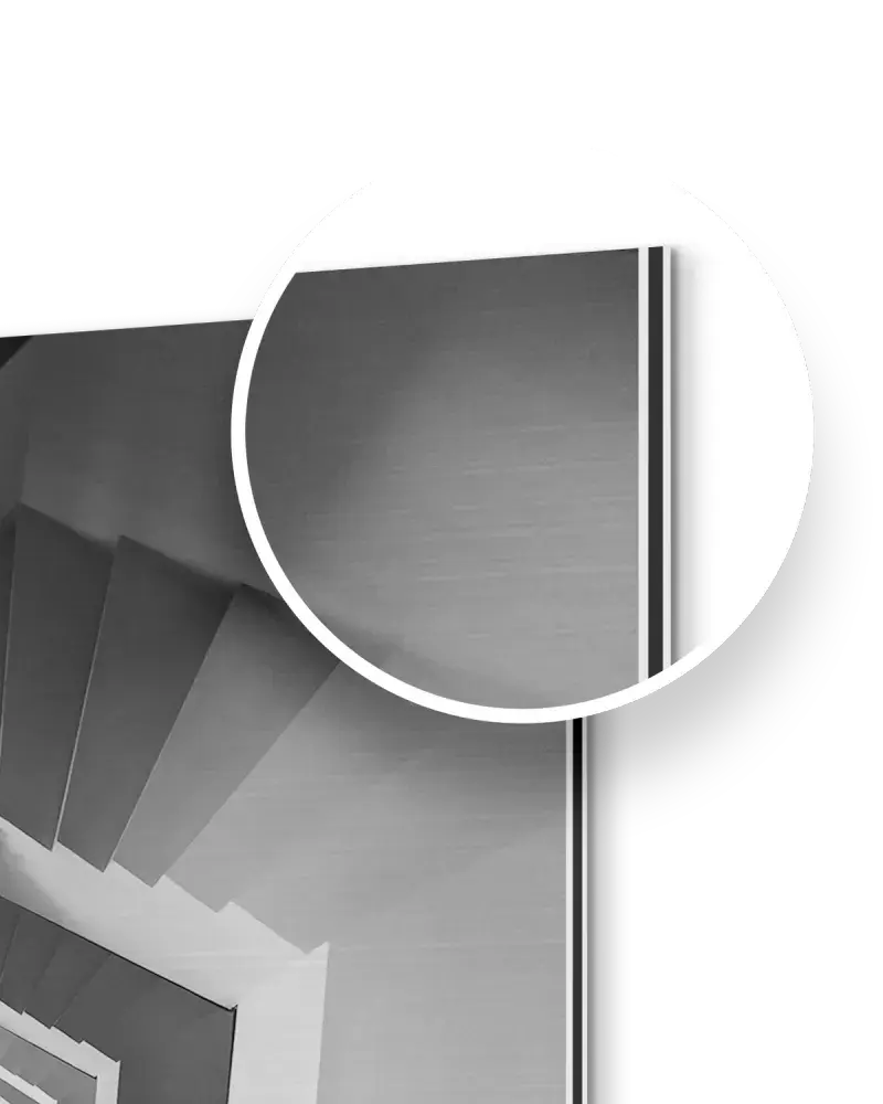 Thumbnail: Solar Geometry architectural wall art metal design detail