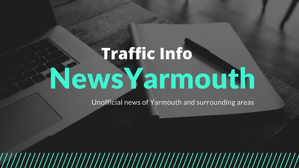 Haley road lane closure in Yarmouth