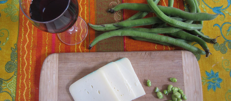 Spring in Tuscany: Fresh Fava Beans & Pecorino Cheese