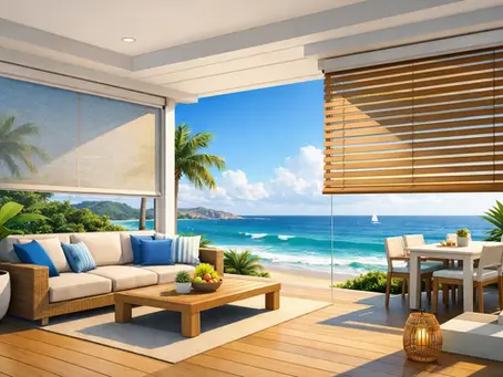 How to Choose Patio Blinds for Coastal Homes